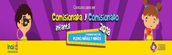 Concurso para ser Comisionada y Comisionado Infantil 2018